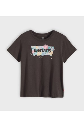 Levi's Kadın Logo Baskılı Kısa Kollu Günlük Tişört - 005GV-0020
