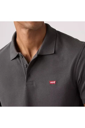 Levi's Erkek Housemark Gri Polo Yaka Gri T-Shirt - 35883-0352