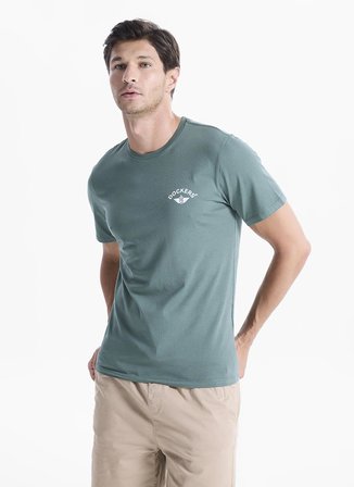 Dockers Yeşil Erkek Slim Fit T-Shirt A1103-0347