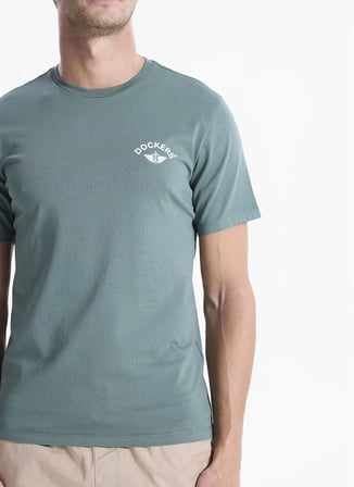 Dockers Yeşil Erkek Slim Fit T-Shirt A1103-0347