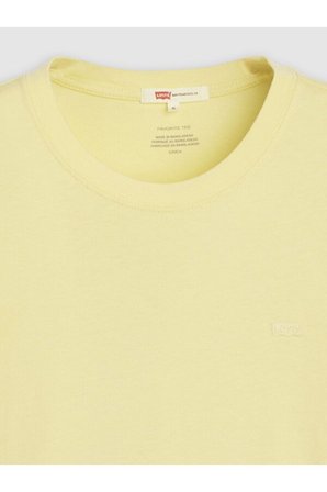 Levi's Kadın Favorite Cotton Sarı Tişört - 008C4-0000