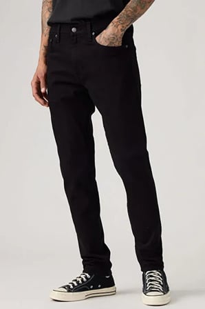 Levi's Lse 512 Slim Tapered Fit Normal Bel Jeans Erkek KOT PANTOLON A2087-0094 SİYAH