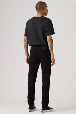 Levi's Lse 512 Slim Tapered Fit Normal Bel Jeans Erkek KOT PANTOLON A2087-0094 SİYAH