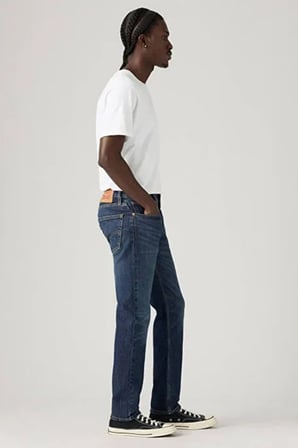 Levi's Lse 502 Tapered Fit Normal Bel Jeans Erkek KOT PANTOLON A2088-0063 LACİVERT