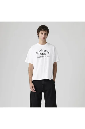Levi's Graphıc Tess Beyaz Erkek T-Shirt - 008B4-0000