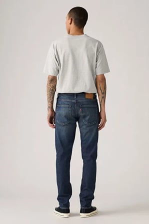 Levi's Lse 512 Slim Tapered Fit Normal Bel Jeans Erkek KOT PANTOLON A2087-0086 KOYU MAVİ