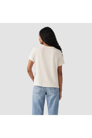 Levi's Graphıc Beyaz Kadın T-Shirt - 008BX-0005