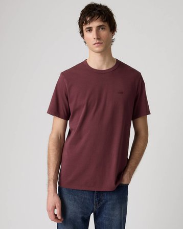 ERKEK BİSİKLET YAKA BORDO T-SHİRT 005GX-0025