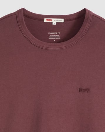 ERKEK BİSİKLET YAKA BORDO T-SHİRT 005GX-0025