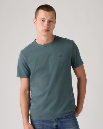 LEVI'S ORIGINAL TEE GARMENT DYE DARK SLA ERKEK GÖK MAVİSİ T-SHİRT 005GX-0023