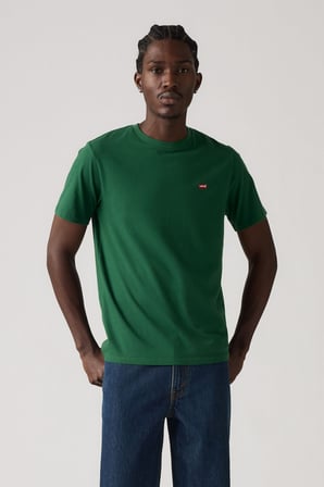 Levi's Classic HM Erkek Koyu Yeşil Basic T-Shirt - 003VJ-0001