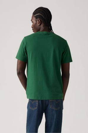 Levi's Classic HM Erkek Koyu Yeşil Basic T-Shirt - 003VJ-0001