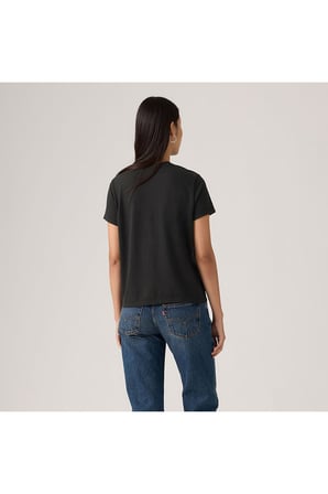 Levi's Graphic Favorite Kadın Siyah Tişört - 008BX-0007