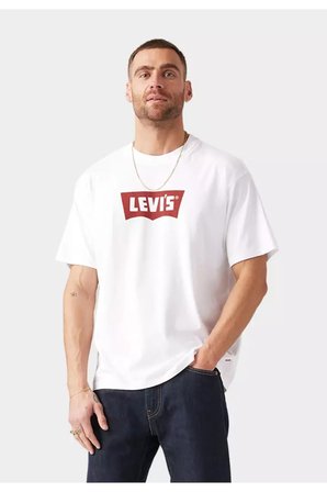 Levi's Erkek Vintage Fıt Grafik Beyaz Tişörtü - 005F9-0002