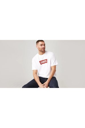 Levi's Erkek Vintage Fıt Grafik Beyaz Tişörtü - 005F9-0002