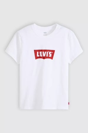 Levi's Kadın Graphic Favorite Tee Standart fıt beyaz tişört -008BX-0006