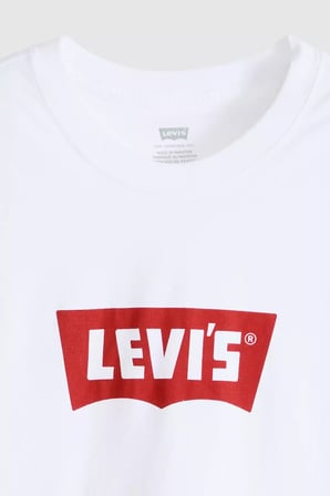 Levi's Kadın Graphic Favorite Tee Standart fıt beyaz tişört -008BX-0006