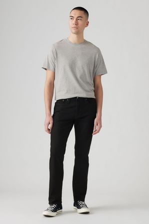 541® Athletic Taper Erkek Si̇Yah Jean Kot Pantolon A6340-0018