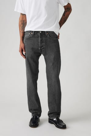 LEVİ'S Erkek 501 Original Local Tr Crash Courses Jean Antrasit Gri - A7735-0042 