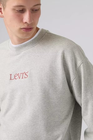 Levi's Erkek Relaxed Fıt Gri Sweatshirt- 0087A-0016