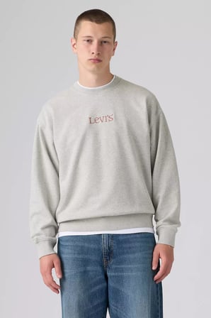Levi's Erkek Relaxed Fıt Gri Sweatshirt- 0087A-0016