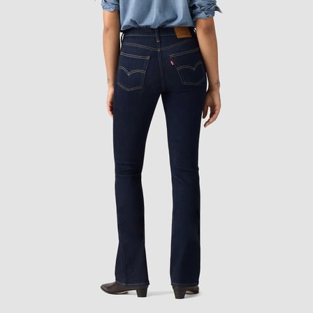 725 HIGH RISE BOOTCUT TRUE BLUE RINSE KADIN LACİVERT JEAN KOT PANTOLON 18759-0349