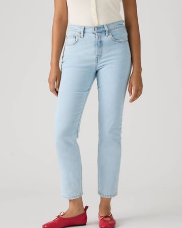 501® Crop Lightweight Kadin Mavi̇ Jean Kot Pantolon A8746-0011