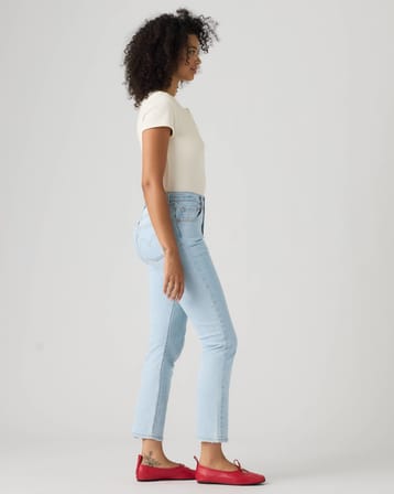 501® Crop Lightweight Kadin Mavi̇ Jean Kot Pantolon A8746-0011