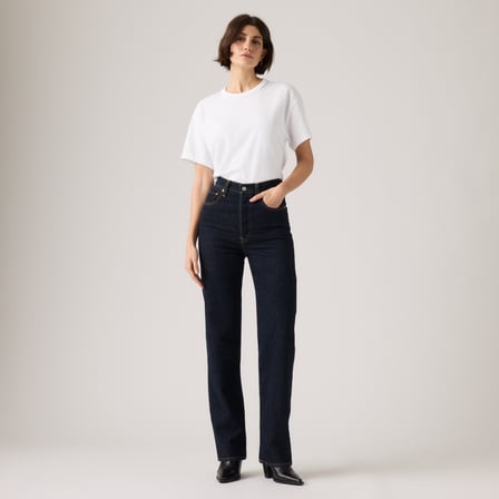 RIBCAGE FULL LENGTH TR SMALL COURSE KADIN LACİVERT JEAN KOT PANTOLON 001TG-0002