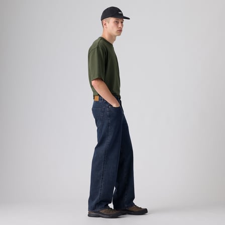 578® BAGGY ERKEK KOYU LACİVERT JEAN KOT PANTOLON 005HK-0005