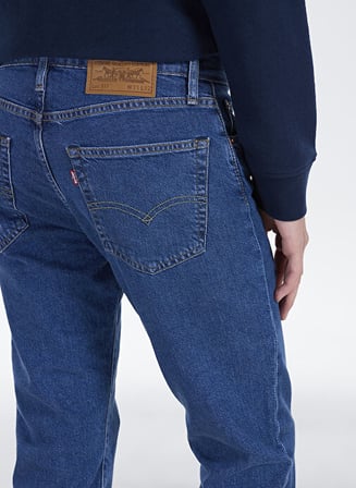 LSE 511 SLIM ERKEK MAVİ JEAN KOT PANTOLON A2081-0085