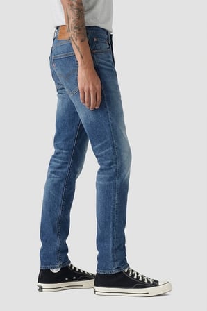 Lse 512 Slim Taper Fall İnto Place Erkek Mavi̇ Jean Kot Pantolon A2087-0096
