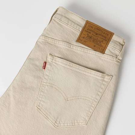 LSE 502 TAPER TOASTED HAZELNUT ERKEK KREM RENGİ JEAN KOT PANTOLON A2088-0077
