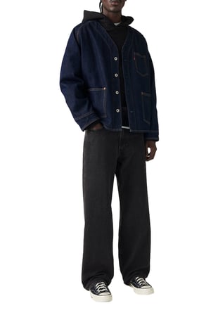 578® BAGGY ERKEK SİYAH JEAN KOT PANTOLON 005HK-0003