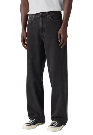 578® BAGGY ERKEK SİYAH JEAN KOT PANTOLON 005HK-0003