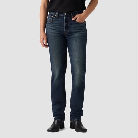 501 ORJ KADIN LACİVERT JEAN KOT PANTOLON A7742-0028