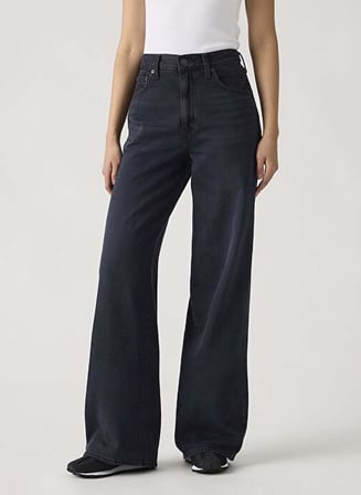 CINCH WIDE LEG DARK HUMOR KADIN SİYAH JEAN KOT PANTOLON 00AUM-0000