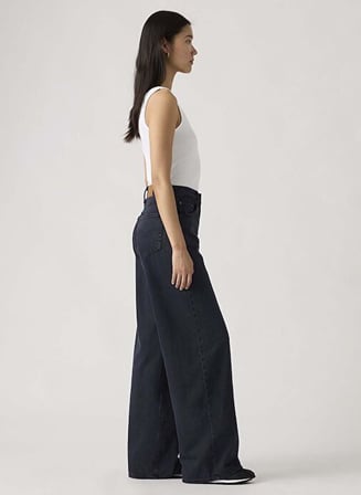 CINCH WIDE LEG DARK HUMOR KADIN SİYAH JEAN KOT PANTOLON 00AUM-0000