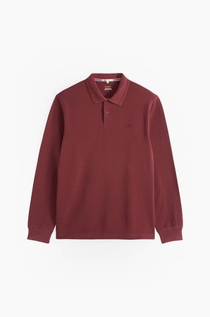 LS ORIGINAL ERKEK POLO YAKA BORDO UZUN KOLLU T-SHİRT 00AUT-0002
