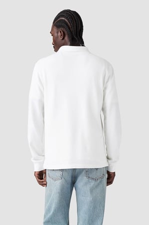 LS ORIGINAL ERKEK BEYAZ UZUN KOLLU POLO YAKA T-SHİRT 00AUT-0000