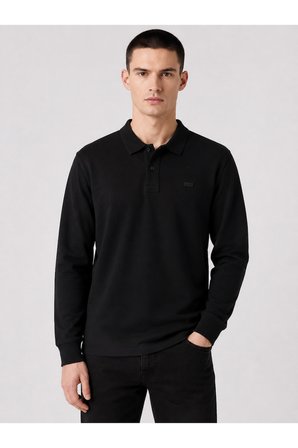 LEVİ'S Erkek Polo Yaka Standart Fıt uzun kollu Siyah Sweatshirt - 00AUT-0001