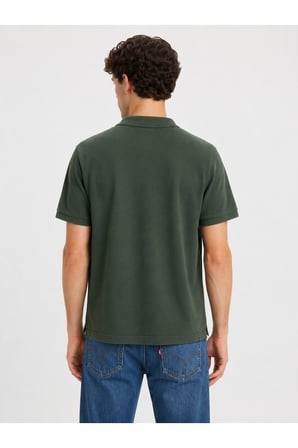 Levi's Erkek standart fıt Polo Yaka Yeşil  Tişört  - 00AUR-0001