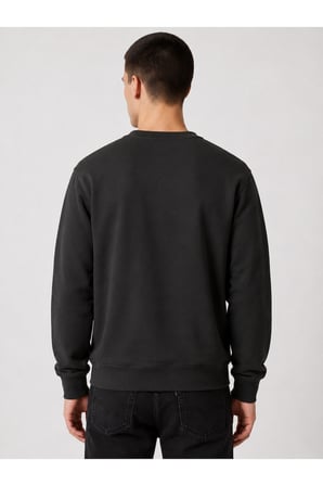 Levi's Erkek Bisiklet Yaka Orıgınal Housemark Siyah  Sweatshirt - 00AUV-0000