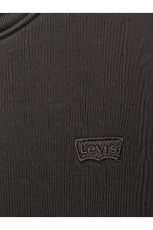 Levi's Erkek Bisiklet Yaka Orıgınal Housemark Siyah  Sweatshirt - 00AUV-0000