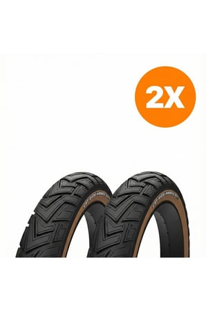 Bike SKY CST  Ride Ambro Amber Yanak 20x4.0 3mm Zırhlı Dış Lastik Seti – Elektrikli Bisikletlere