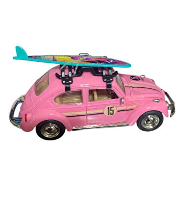 18 cm Sesli Işıklı Çek Bırak Woswos Araba 9224