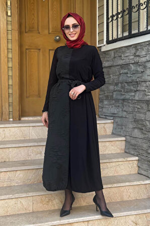 Nurcan Çetin Elbise 25114 Siyah