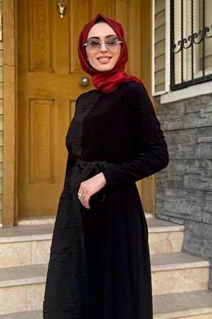 Nurcan Çetin Elbise 25114 Siyah
