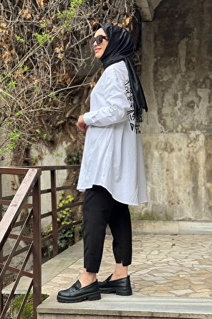 Nurcan Çetin Tunik 25218 Ekru