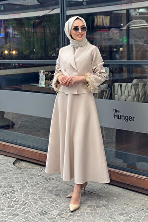 EkshiButik Takım 103 Bej